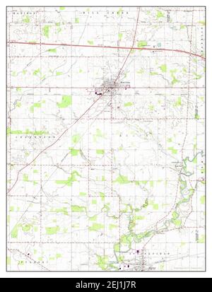 West Unity, Ohio, map 1961, 1:24000, United States of America by Timeless Maps, data U.S. Geological Survey Stock Photo