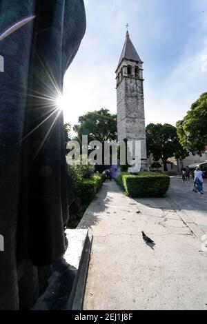 Streets of the Old Town of Split, Croatia Stock Photo