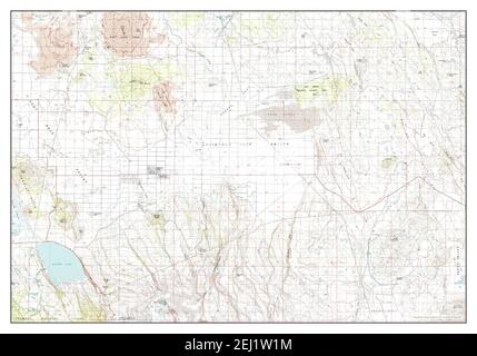 Christmas Valley, Oregon, map 1986, 1:100000, United States of America by Timeless Maps, data U.S. Geological Survey Stock Photo