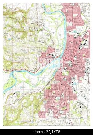 Salem West, Oregon, map 1969, 1:24000, United States of America by Timeless Maps, data U.S. Geological Survey Stock Photo