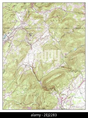 Blue Ridge Summit, Pennsylvania, map 1953, 1:24000, United States of ...