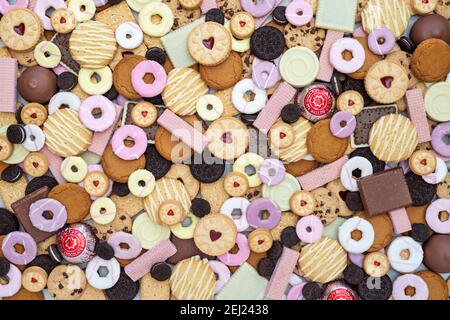 Assorted Biscuits Stock Photo