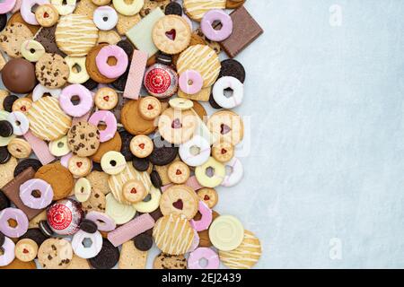 Assorted Biscuits Stock Photo