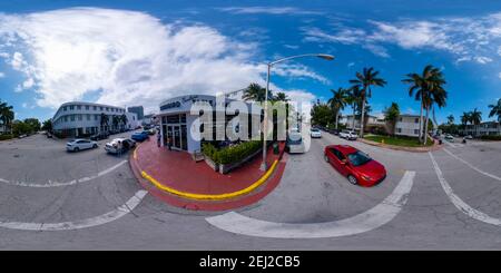 360 degree panoramic view of 360 photo Yardbird Southern Table and Bar Miami Beach FL