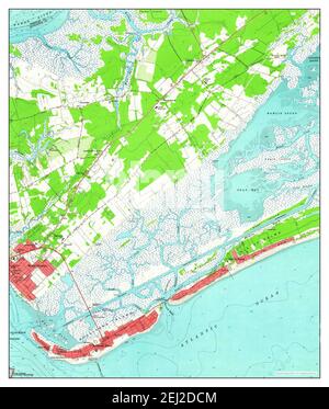 Fort Moultrie, South Carolina, map 1959, 1:24000, United States of America by Timeless Maps, data U.S. Geological Survey Stock Photo