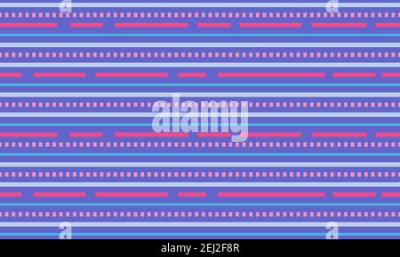 Stripes seamless pattern. Abstract horizontal background. Colorful vector illustration. Stock Vector