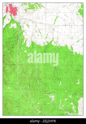 Spearfish, South Dakota, map 1961, 1:24000, United States of America by Timeless Maps, data U.S. Geological Survey Stock Photo