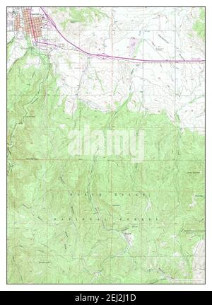 Spearfish, South Dakota, map 1961, 1:24000, United States of America by Timeless Maps, data U.S. Geological Survey Stock Photo