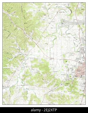 Leipers Fork, Tennessee, map 1981, 1:24000, United States of America by Timeless Maps, data U.S. Geological Survey Stock Photo