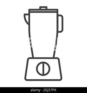 Food processor, mixer, blender icon, outline style Stock Vector Image & Art  - Alamy