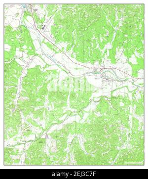 Center Point, Texas, map 1964, 1:24000, United States of America by Timeless Maps, data U.S. Geological Survey Stock Photo