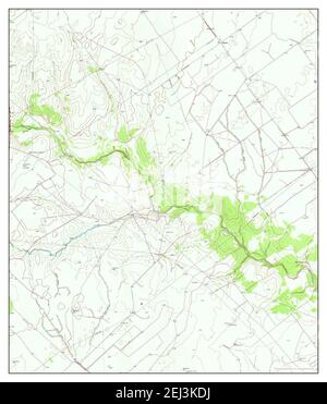 Inez, Texas, map 1951, 1:24000, United States of America by Timeless ...