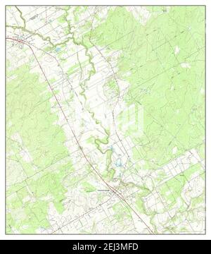 La Vernia, Texas, map 1962, 1:24000, United States of America by Timeless Maps, data U.S. Geological Survey Stock Photo