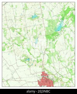 Lockhart North, Texas, map 1963, 1:24000, United States of America by Timeless Maps, data U.S. Geological Survey Stock Photo