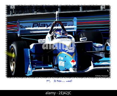 Paul Tracy Stock Photo