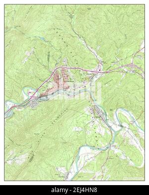 Clifton Forge, Virginia, map 1962, 1:24000, United States of America by Timeless Maps, data U.S. Geological Survey Stock Photo