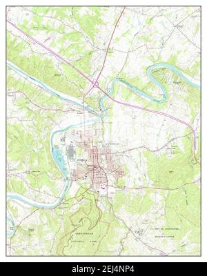 Front Royal, Virginia, map 1967, 1:24000, United States of America by Timeless Maps, data U.S. Geological Survey Stock Photo