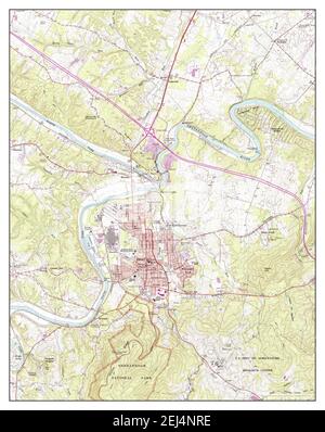 Front Royal, Virginia, map 1967, 1:24000, United States of America by Timeless Maps, data U.S. Geological Survey Stock Photo