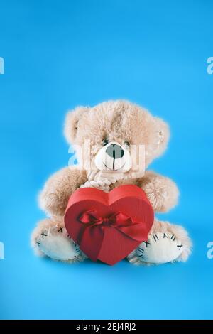 Large Valentines Teddy Bear Blooms By Ebere Ealing Florist