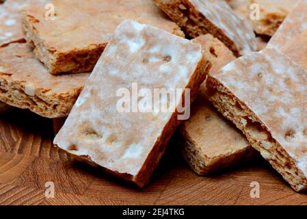 Basler Leckerli, pastry, Laeckerli, gingerbread Stock Photo