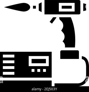 spot welding glyph icon vector illustration Stock Vector Image & Art ...