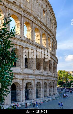 Columsium Ancient amphitheatre colosseum in ancient rome Stock Photo - Alamy