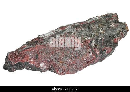 native mercury and cinnabar from El Entredicho Mine, Spain