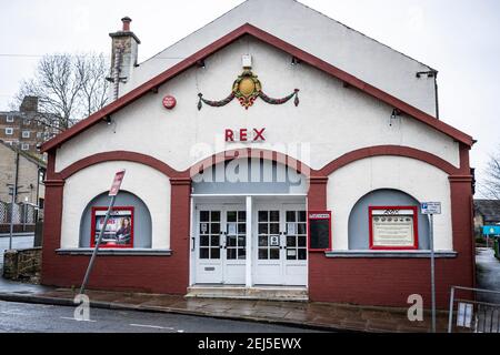 The Rex Cinema in Elland, Calderdale, in the county of West Yorkshire. Stock Photo