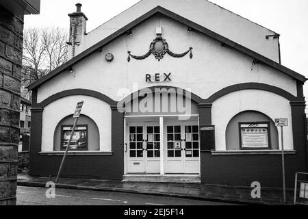 The Rex Cinema in Elland, Calderdale, in the county of West Yorkshire. Stock Photo