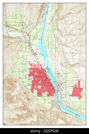 Wenatchee, Washington, map 1966, 1:24000, United States of America by ...