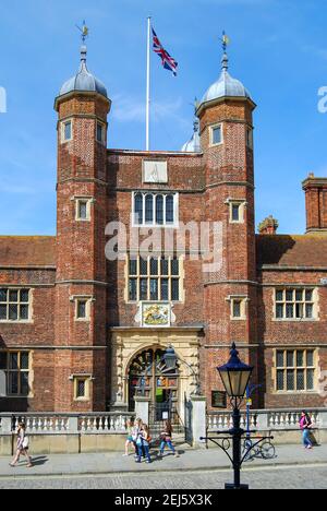 Abbot's Hospital, High Street, Guildford, Surrey, England, United Kingdom Stock Photo