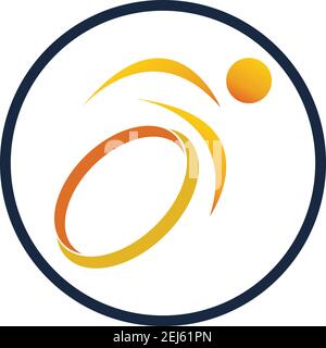 disability logo vector illustration design template - vector Stock Vector