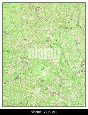 Crumpler, West Virginia, map 1967, 1:24000, United States of America by Timeless Maps, data U.S. Geological Survey Stock Photo