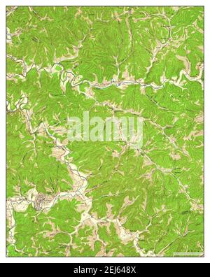 Hamlin, West Virginia, map 1958, 1:24000, United States of America by ...