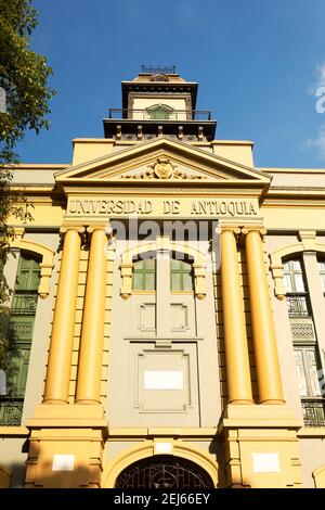 Colombia Medellin Universidad De Antioquia Stock Photo