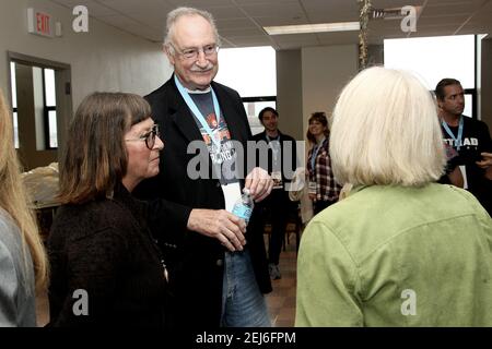 Atlantic City, NJ, USA. 14 October, 2017. Ned Echardt at the 10th Annual Atlantic City Cinefest Film Festival Filmmakers Panel at Dante Hall. Credit: Steve Mack/Alamy Stock Photo