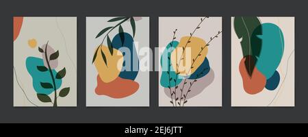 Abstract trendy classic design of retro art template. Drawing card for special occasion background. illustration vector Stock Vector