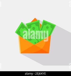 money donation concept symbol vector illustration Stock Vector