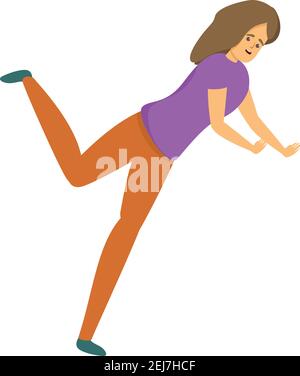 Careless teacher icon. Cartoon of careless teacher vector icon for web ...