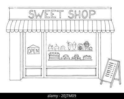 storefront drawing