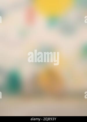 Mesh gradient blurred texture in pastel tones, perfect for phone wallpaper or web design Stock Photo