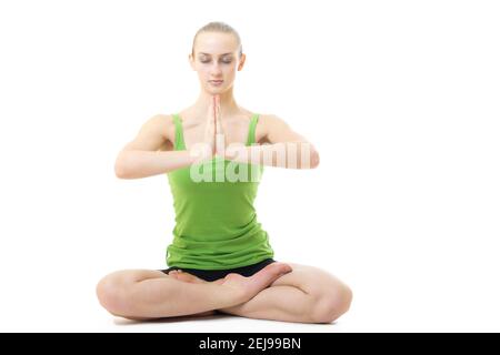 Hand Drawn Siddhasana Perfect Pose, Yoga Woman. Vector Outline  Illustration. Royalty Free SVG, Cliparts, Vectors, and Stock Illustration.  Image 57090816.
