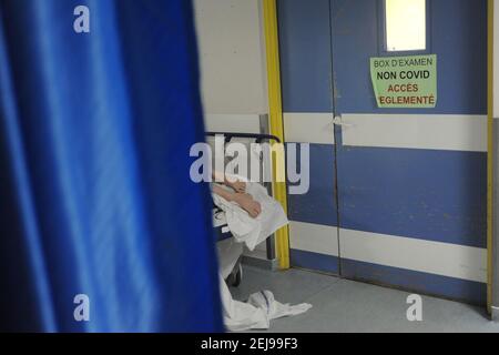 Emergency department - samu 80 - smur d'abbeville department of the somme (80) Stock Photo