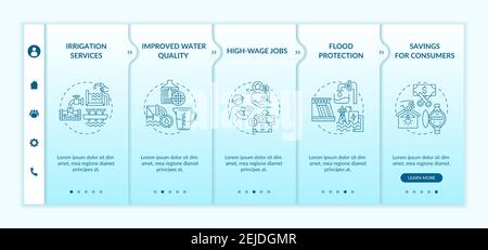 Improve project of energy vector infographic template Stock Vector