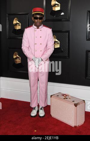 Recording Academy / GRAMMYs - 62nd Annual GRAMMY Awards – Portraits LOS  ANGELES, CALIFORNIA - JANUARY 26: Tyler, the Creator poses for a portrait  during the 62nd Annual GRAMMY Awards on January