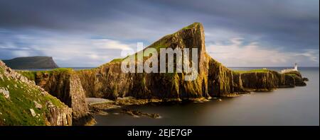 View of Neist Point peninsula, Isle of Skye, Scotland Stock Photo