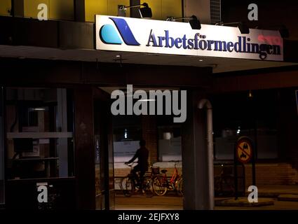 LINKÖPING, SWEDEN- 27 OCTOBER 2016:The employment office (Arbetsförmedlingen). Stock Photo