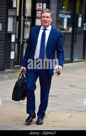 Leader of the Labour Party Sir Keir Starmer seen out and about in London. Stock Photo