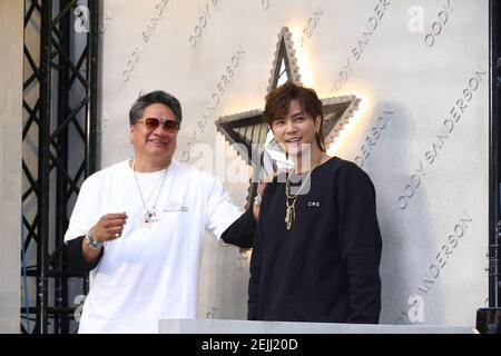 Show Luo attended the opening ceremony of sliver brand CODY