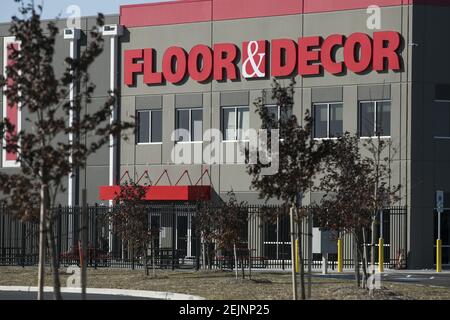 A logo sign outside of a Floor & Decor fulfillment center in Baltimore,  Maryland on February 22, 2020 Stock Photo - Alamy